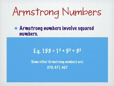 Armstrong Number Program In Vb.Net