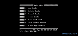 C Projects - Library Management System