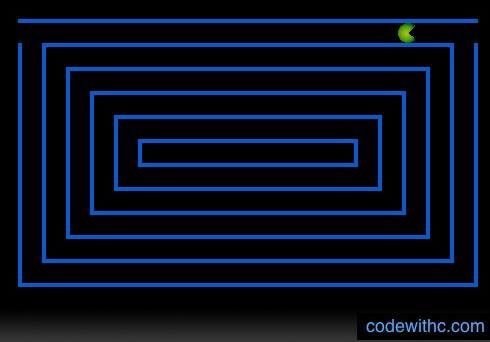 Pacman Game in C