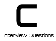Interesting C Interview Questions