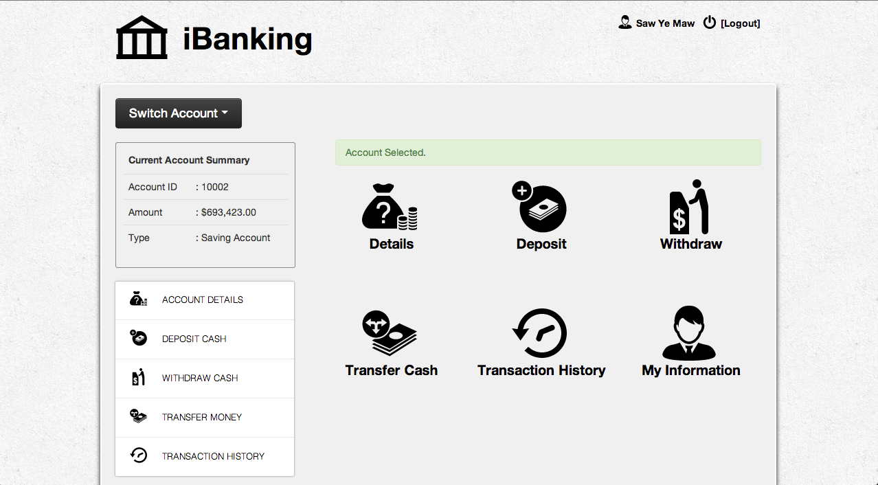 Online banking system project in java with source code download Online banking system project in java with source code download
