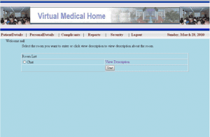 Online Medical Management System - Chat