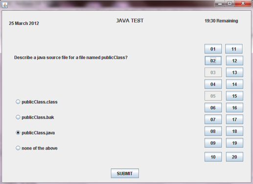 Knowledge Evaluator Software Java Project 5 Knowledge Evaluator Software Project in Java