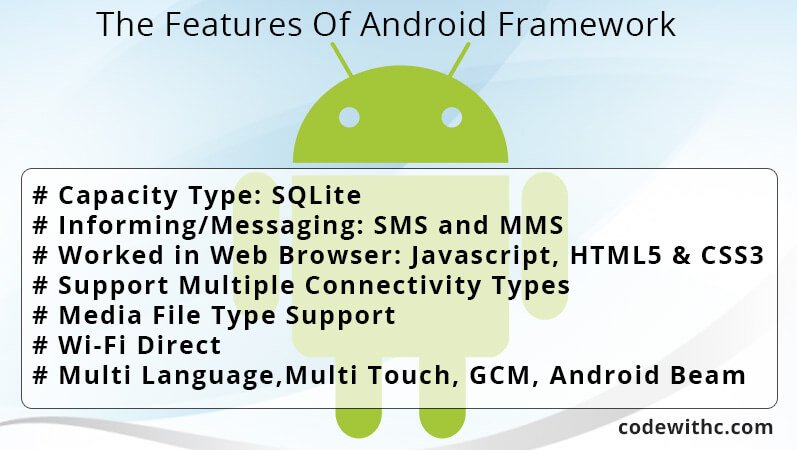 The-Features-Of-Android-Framework