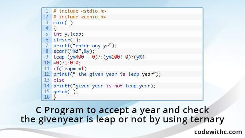 program-accept-year-check-given-year-leap-not-using-ternary