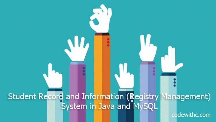 Student Records Registry Management System In Java & MySQL Code With C