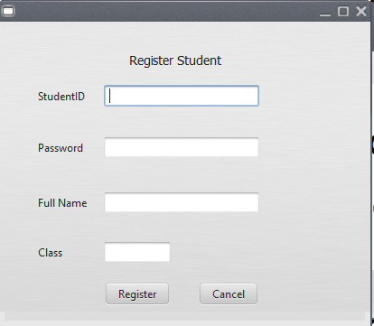 Student Record and Information System in Java and MySQL