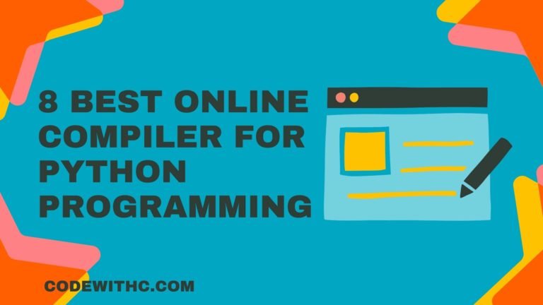 8 Best Python Online Compilers You Must Try - Code With C image.